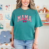 Mamá coqueta con lazo de cereza