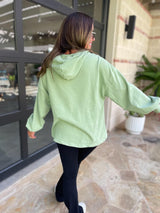 Sudadera con capucha y media cremallera Hendrick en nueve colores