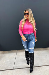 Valentine Roxy Lace Top in Five Colors - Liarian Unlimited Boutique