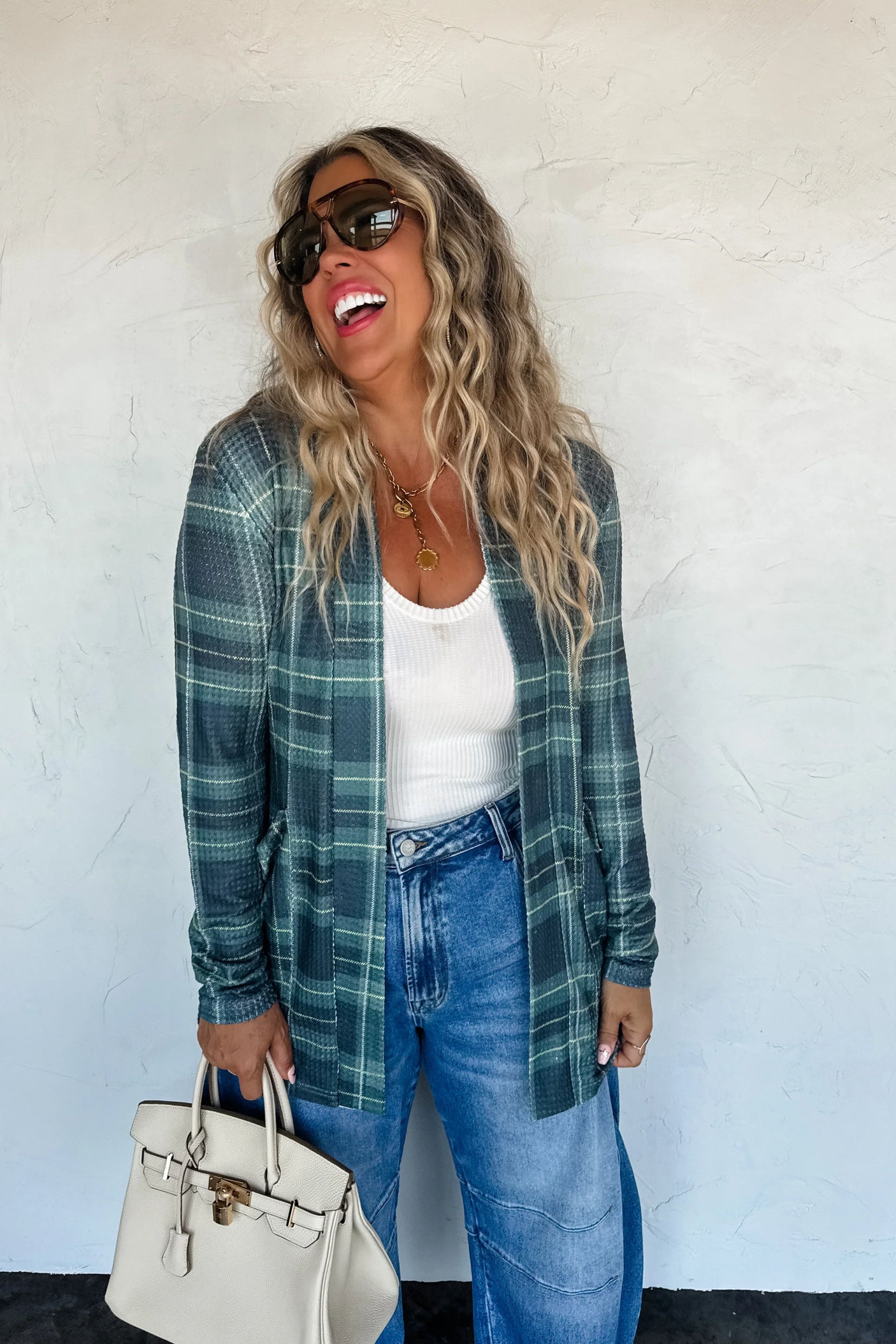 PREORDER: Plaid Lola Cardigans