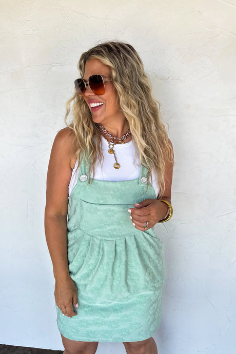 PREORDER: Sunshine & Daisies Overall Dress