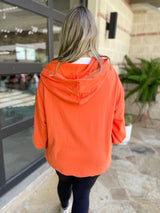 Sudadera con capucha y media cremallera Hendrick en nueve colores