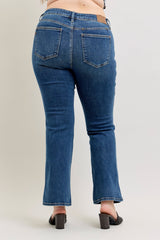 Casey Mid Rise Bootcut with Cell Phone Back Pocket & Slit