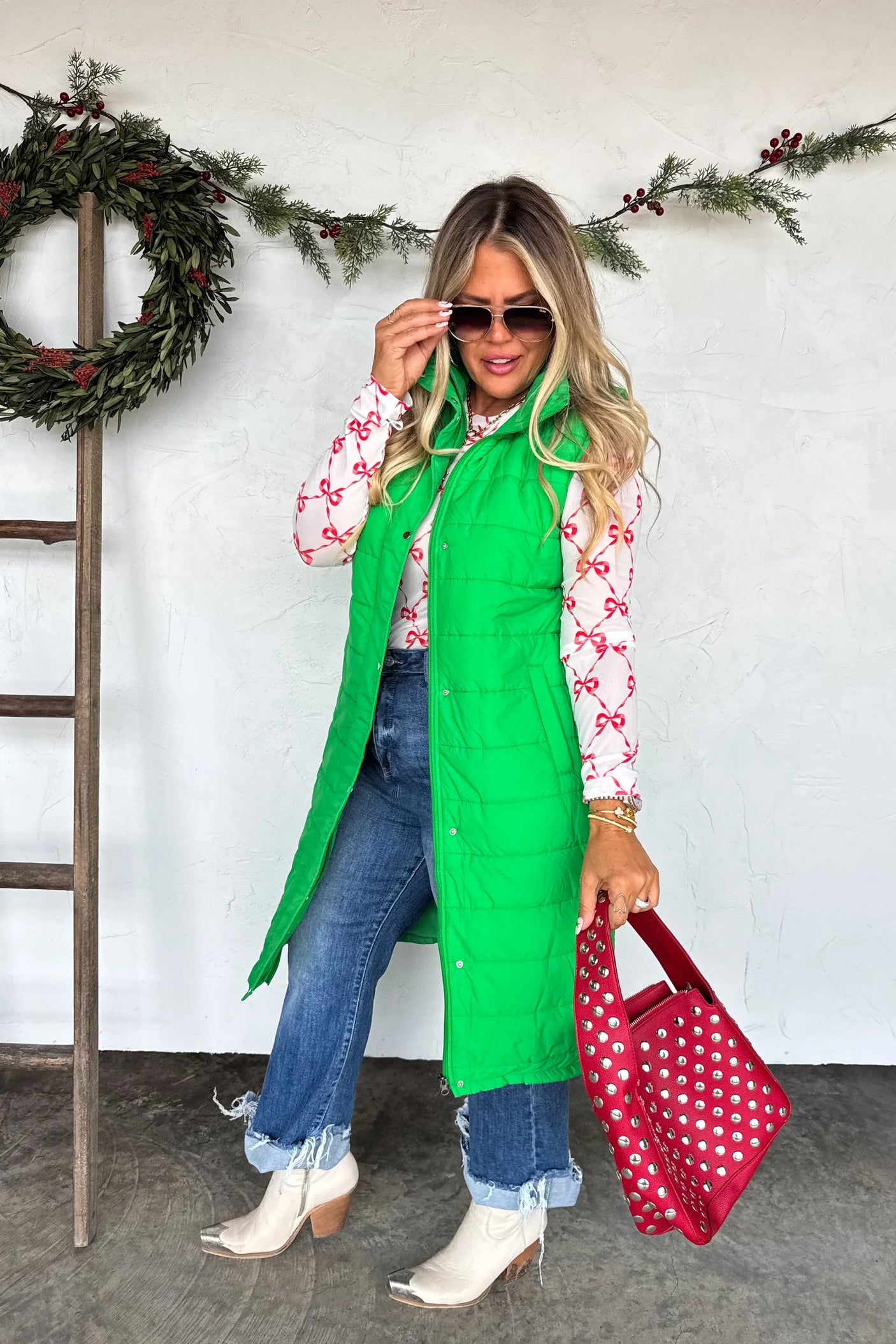 RESERVA: Chaleco acolchado largo Kendall