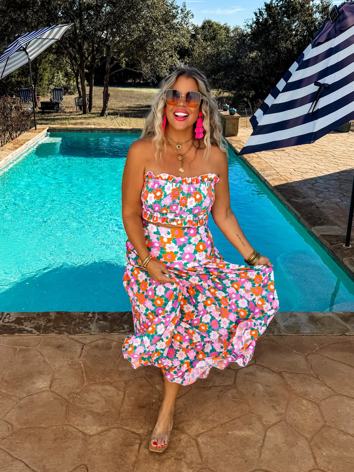 Conjunto de baño Amalfi Blooms