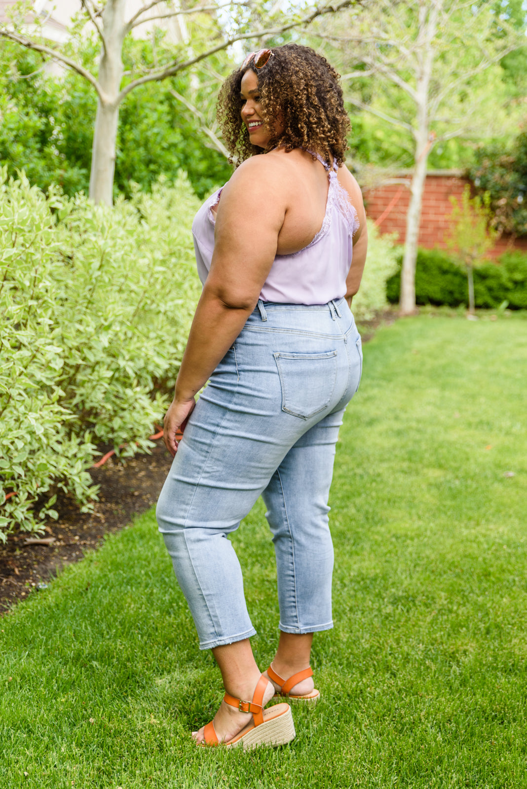 Jeans de ajuste perfecto para mamás