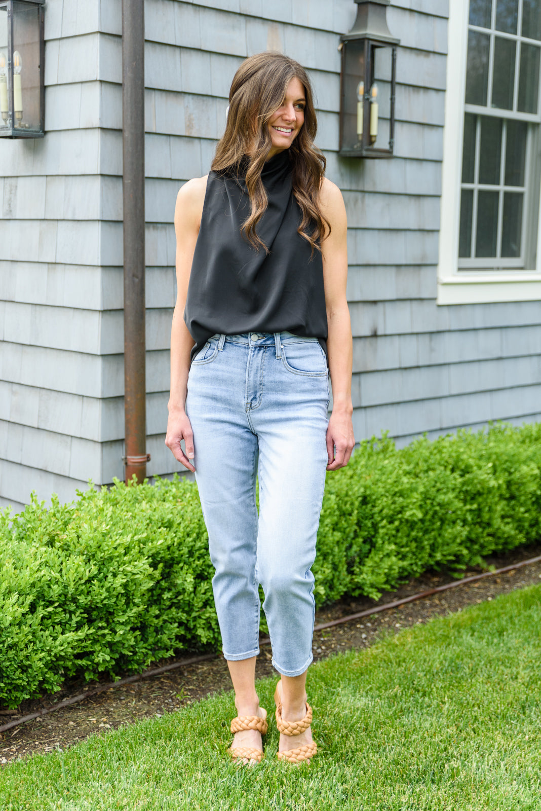 Jeans de ajuste perfecto para mamás