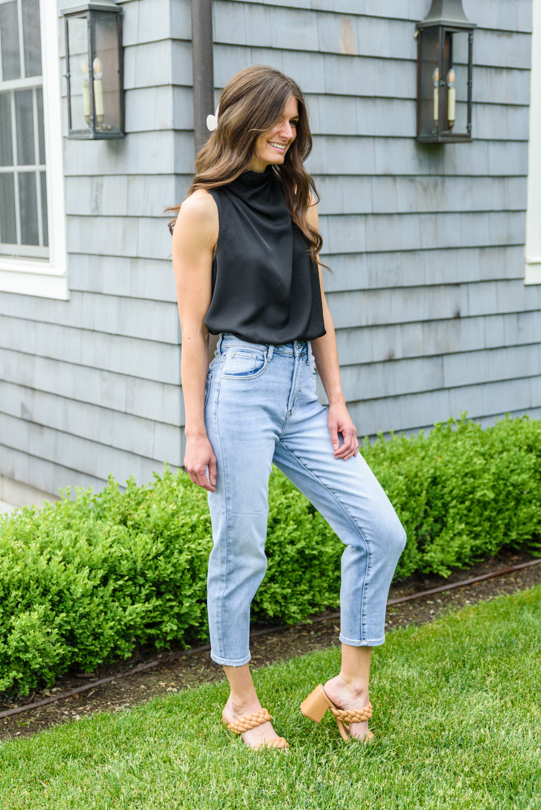 Jeans de ajuste perfecto para mamás