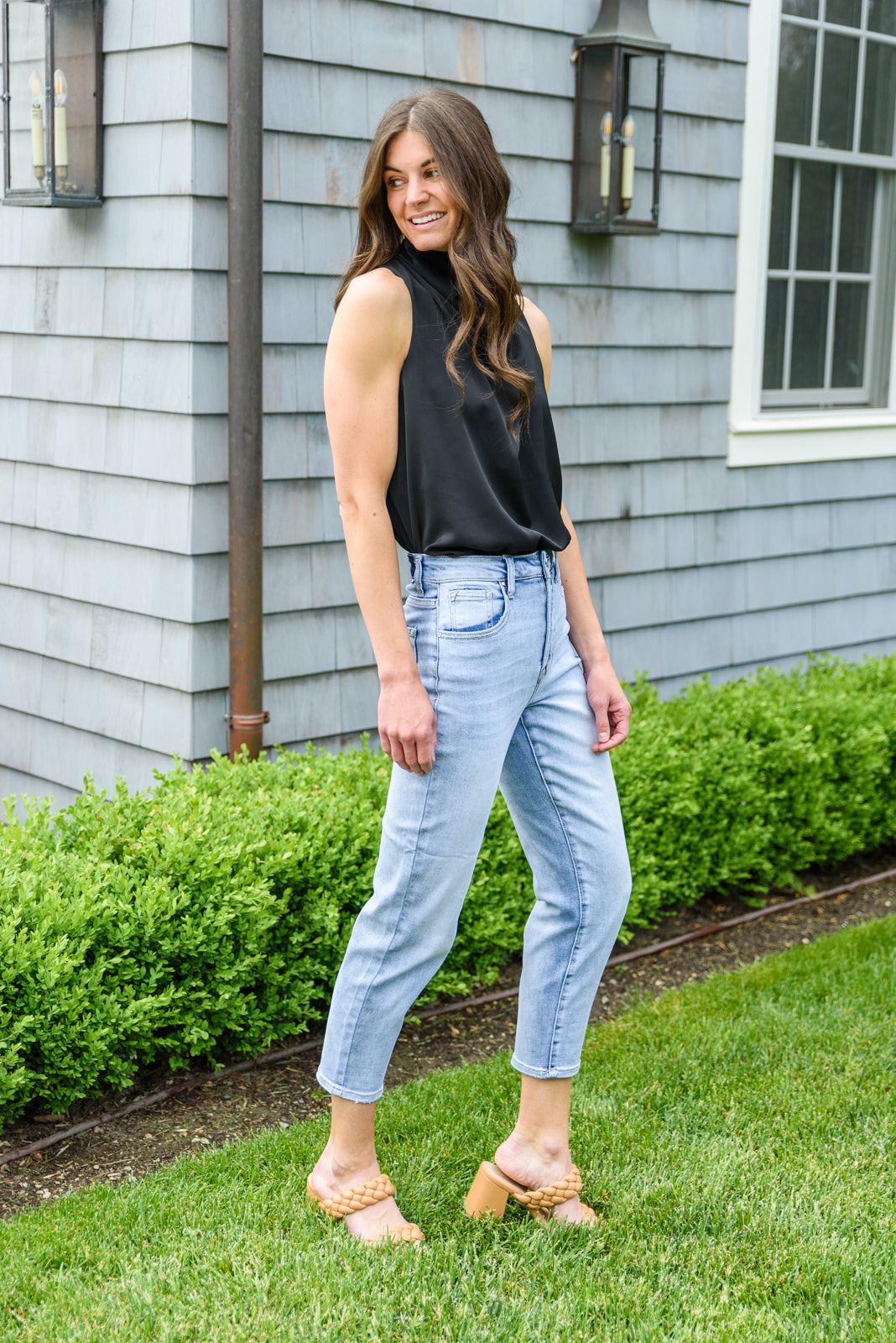 Jeans de ajuste perfecto para mamás