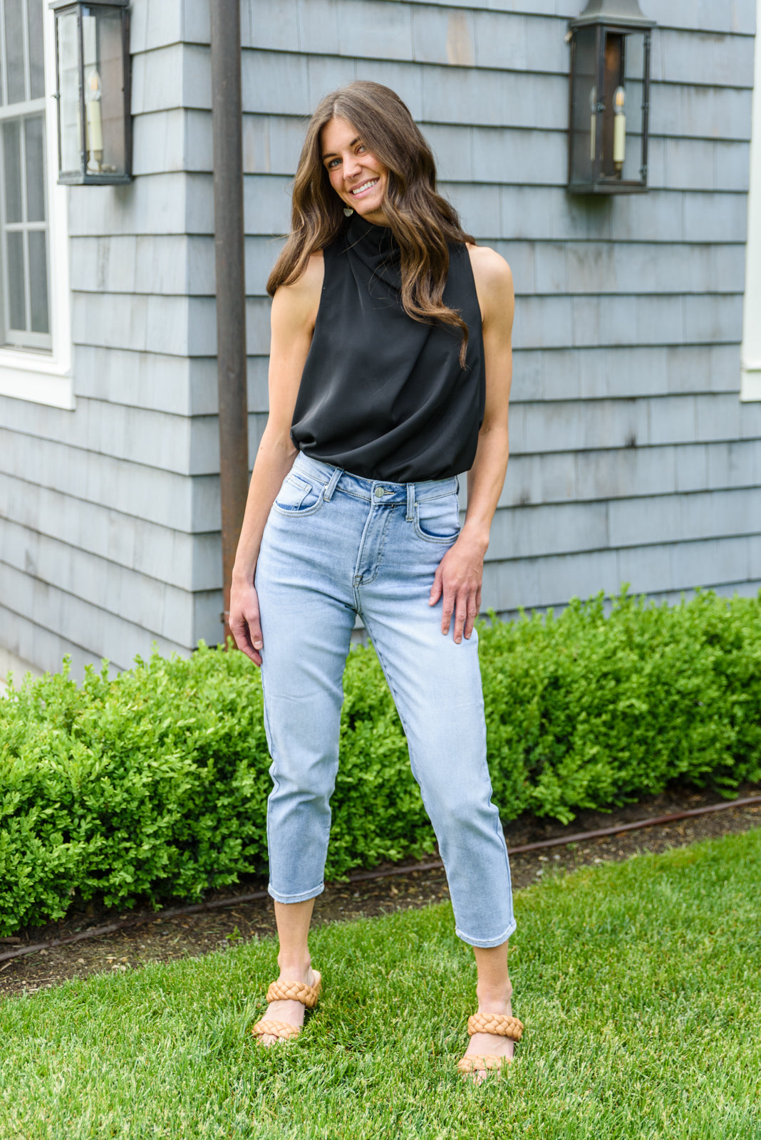 Jeans de ajuste perfecto para mamás