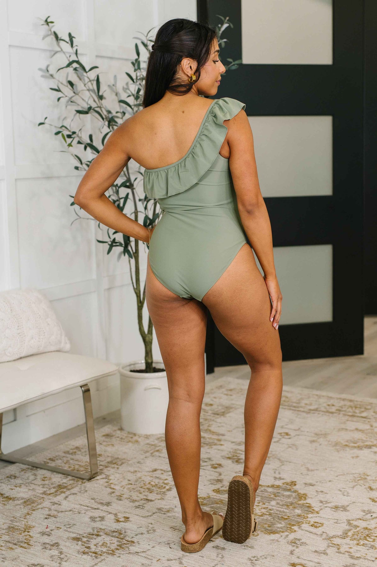 A Tan Line Happiness One Piece Swim Suit