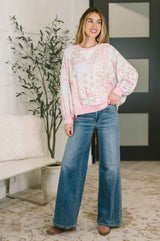 A Little Bias Printed Patchwork Top