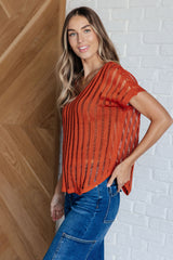 All I See Is You Loose Knit Top - Liarian Unlimited Boutique