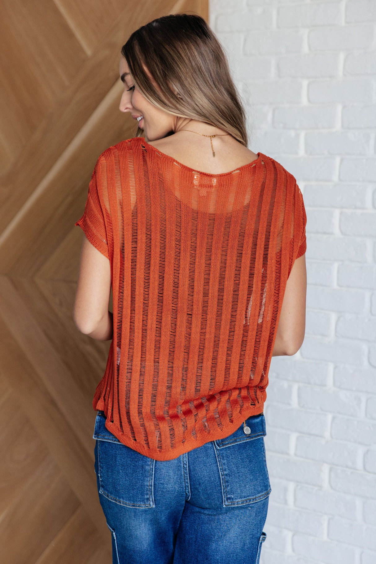 All I See Is You Loose Knit Top - Liarian Unlimited Boutique