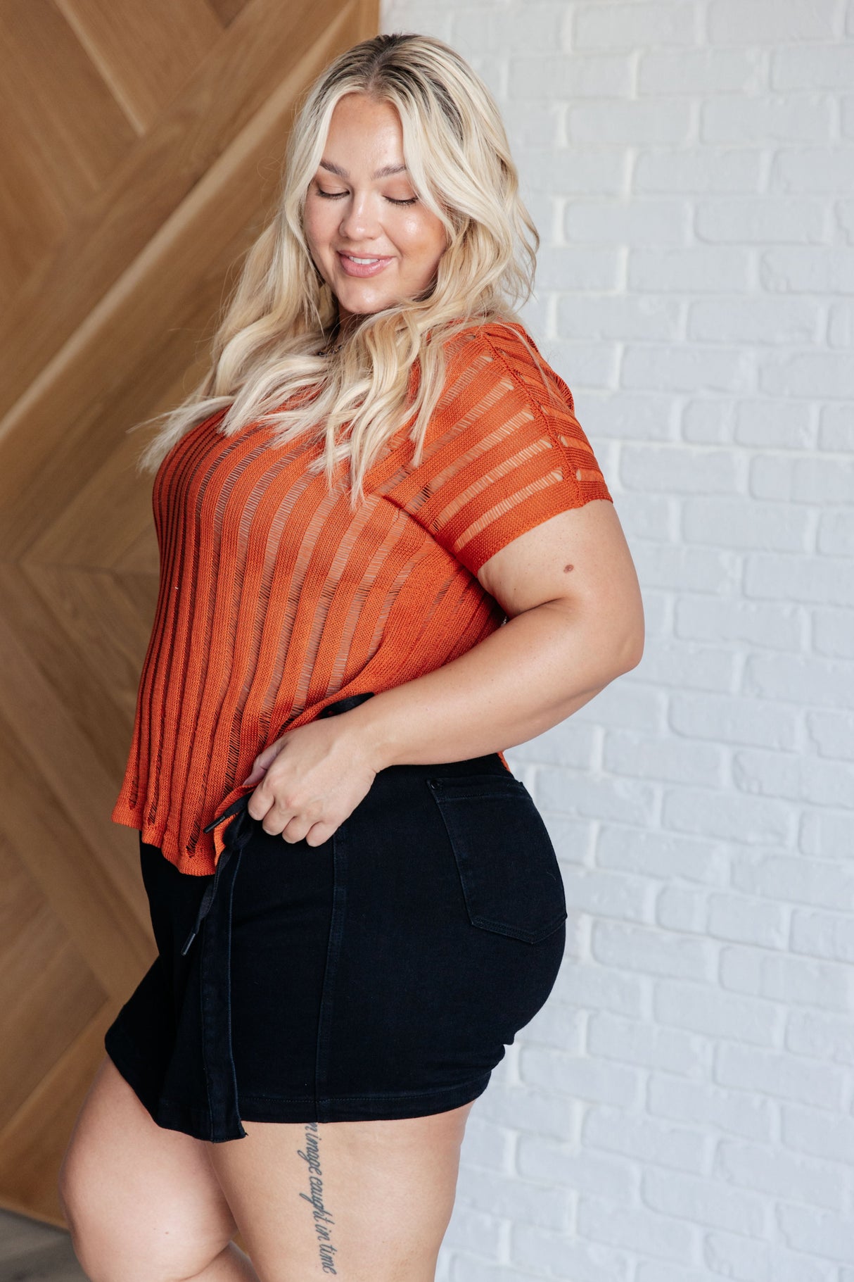 All I See Is You Loose Knit Top - Liarian Unlimited Boutique