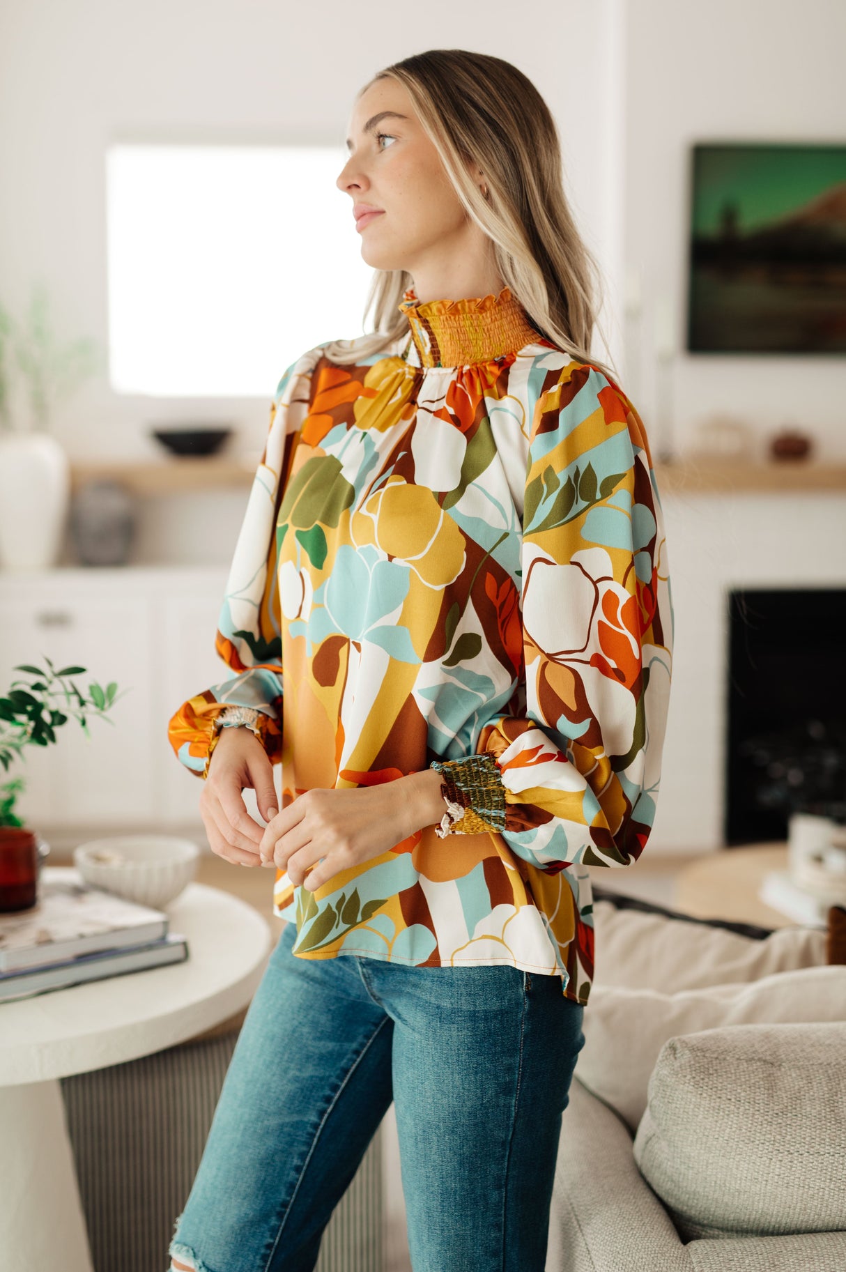 Blusa de cuello alto All Together Now