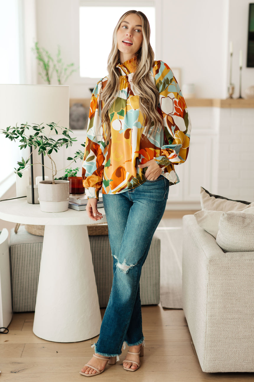 Blusa de cuello alto All Together Now