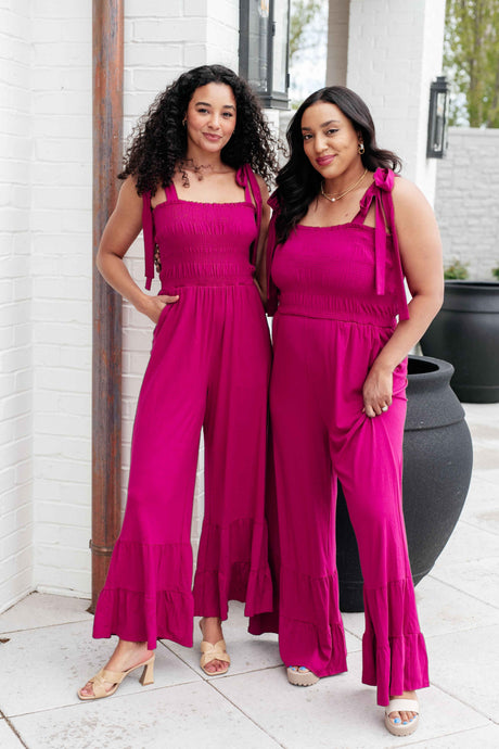 Almost Available Flared Jumpsuit - Liarian Unlimited Boutique
