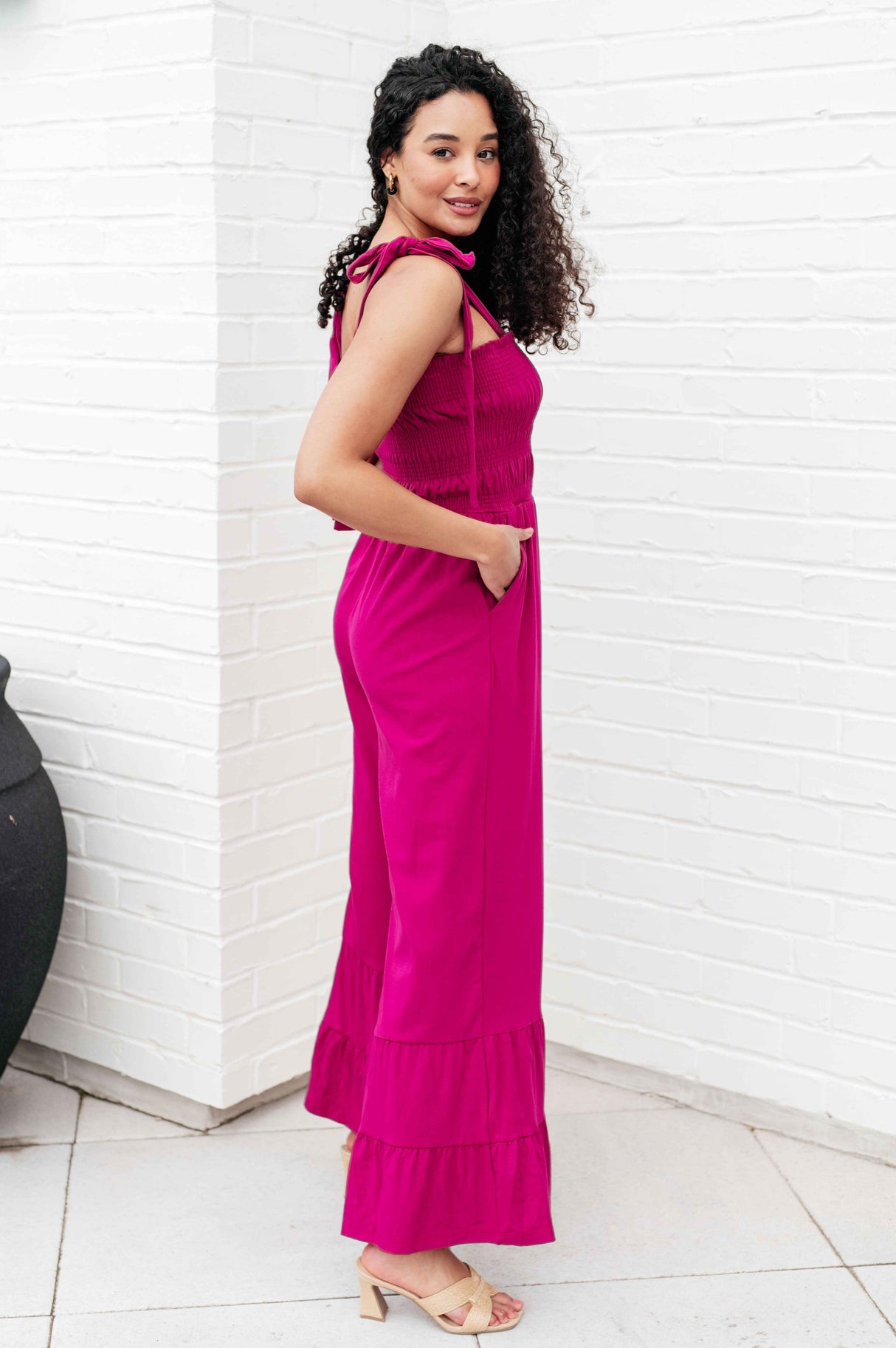Almost Available Flared Jumpsuit - Liarian Unlimited Boutique