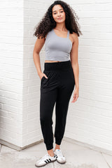 Doing it For Me Asymmetrical Tank in Rhino Grey - Liarian Unlimited Boutique