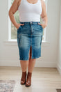 Always Be There Cargo Denim Skirt - Liarian Unlimited Boutique