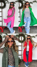 RESERVA: Chaleco acolchado largo Kendall