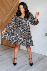 Vestido floral de regreso al inicio