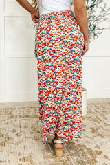 Be Home Soon Floral Maxi Skirt - Liarian Unlimited Boutique