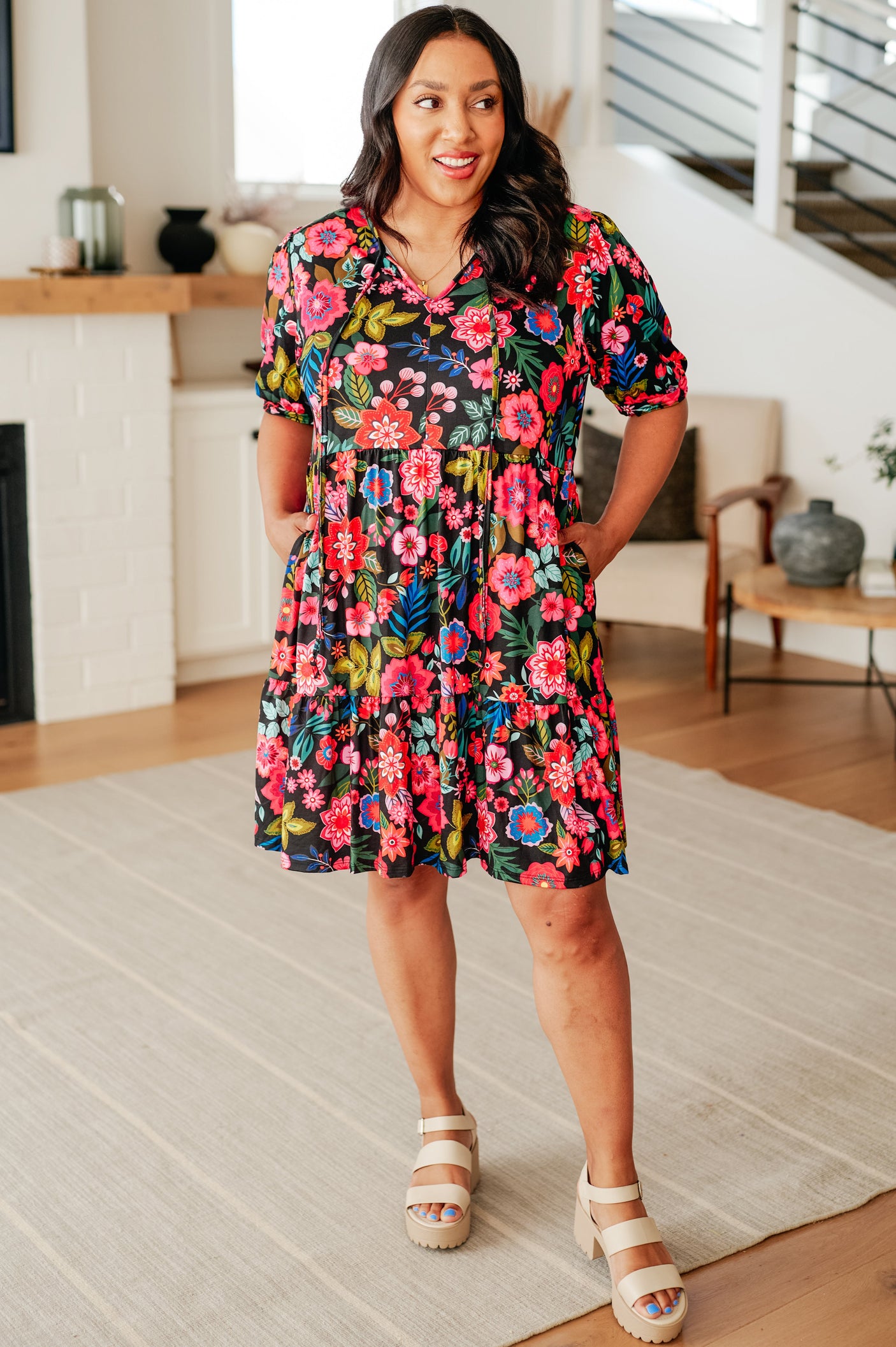 Be Someone Floral Dress - Liarian Unlimited Boutique