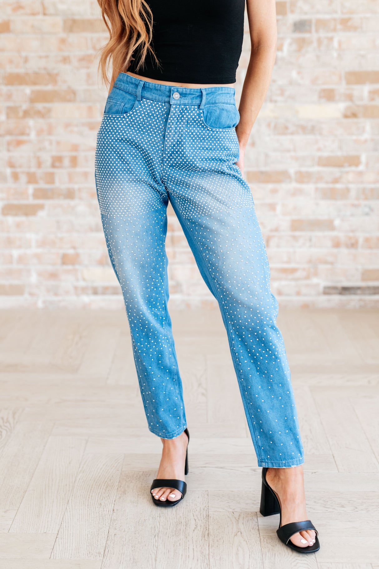 Beck and Call Rhinestone Pants - Liarian Unlimited Boutique