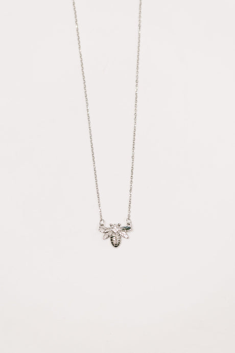 Bee Line Sterling Silver Necklace
