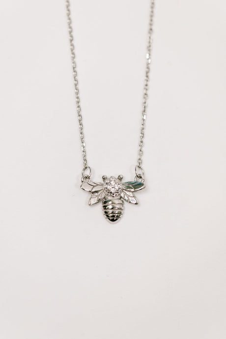 Bee Line Sterling Silver Necklace