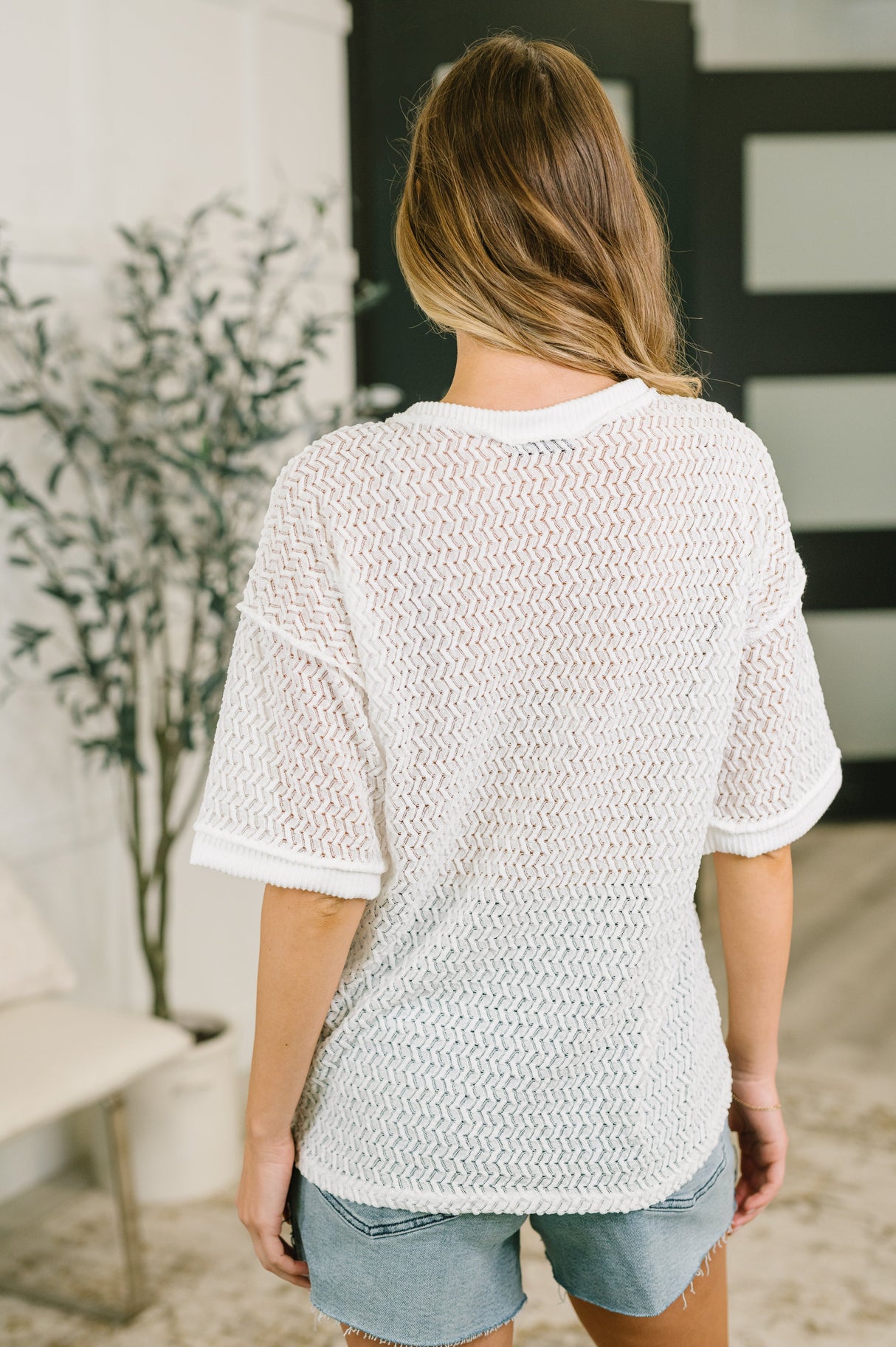 Top texturizado oversize Beginning to Care
