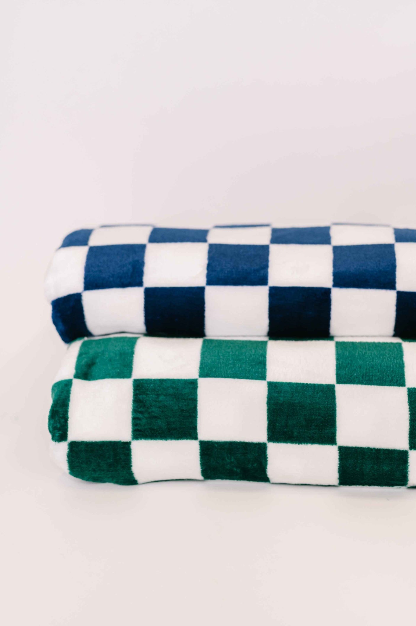 Berry Cozy Checkered Blanket