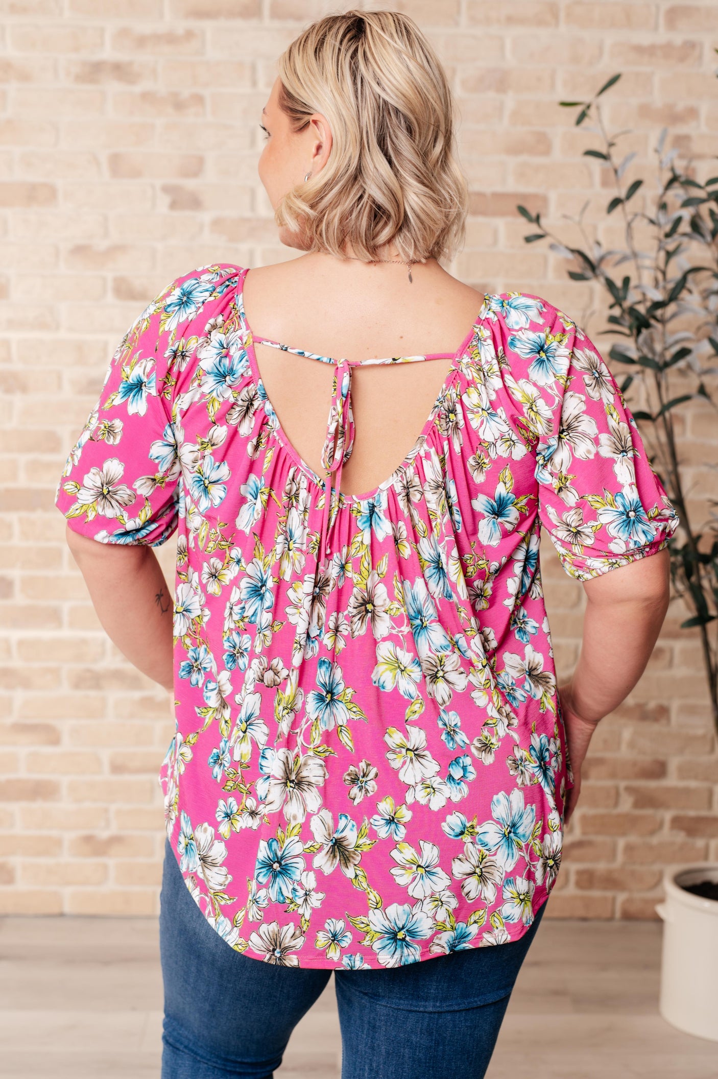 Blusa floral Bloom So Bright