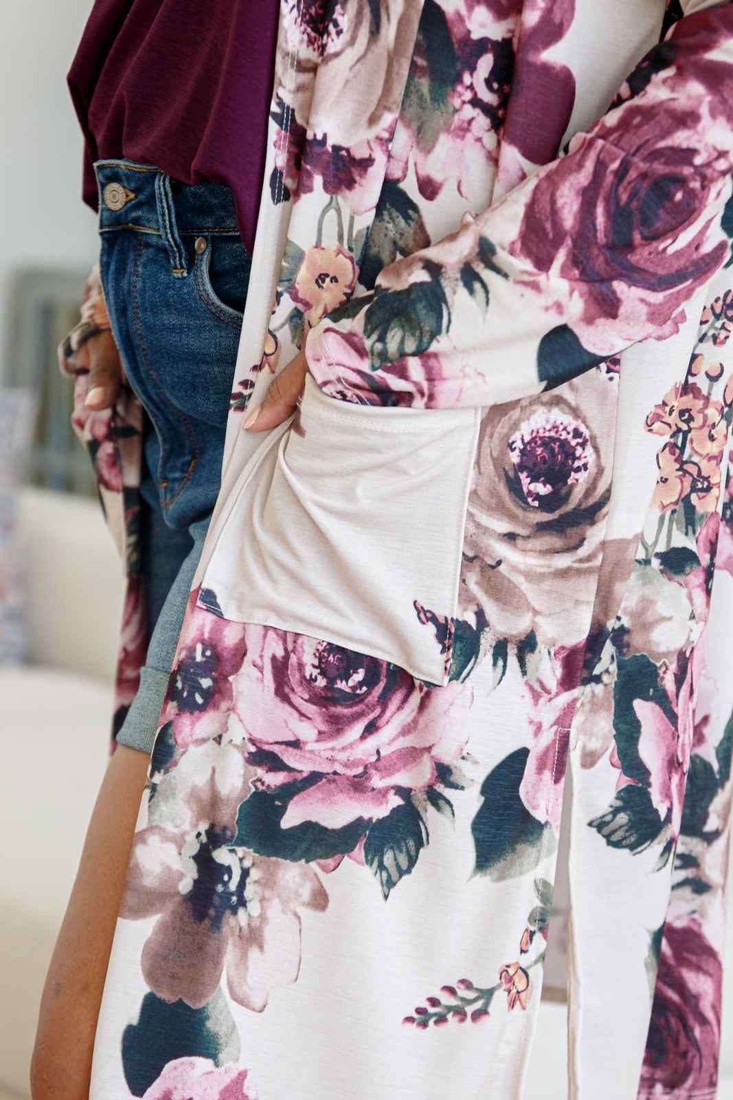 Blooming With Happiness Cardigan - Liarian Unlimited Boutique