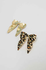 Bow'd & Bold Leopard Print Bow Earrings