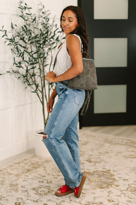 Bridget Backpack in Charcoal - Liarian Unlimited Boutique