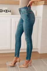 Bryant High Rise Thermal Skinny Jean - Liarian Unlimited Boutique