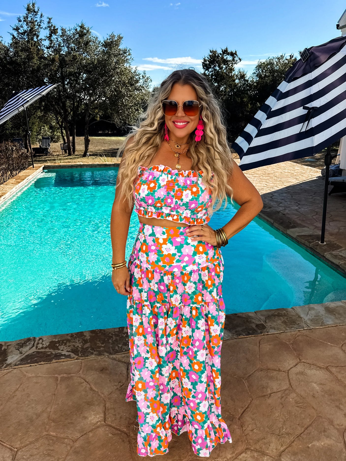 Conjunto de baño Amalfi Blooms