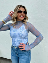 Valentine Roxy Lace Top in Five Colors - Liarian Unlimited Boutique