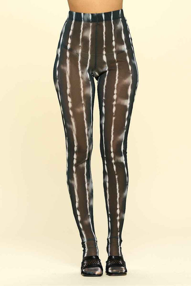 Sheer High Rise Leggings