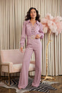 Crochet Detailed Woven Top Fashon Jumpsuit