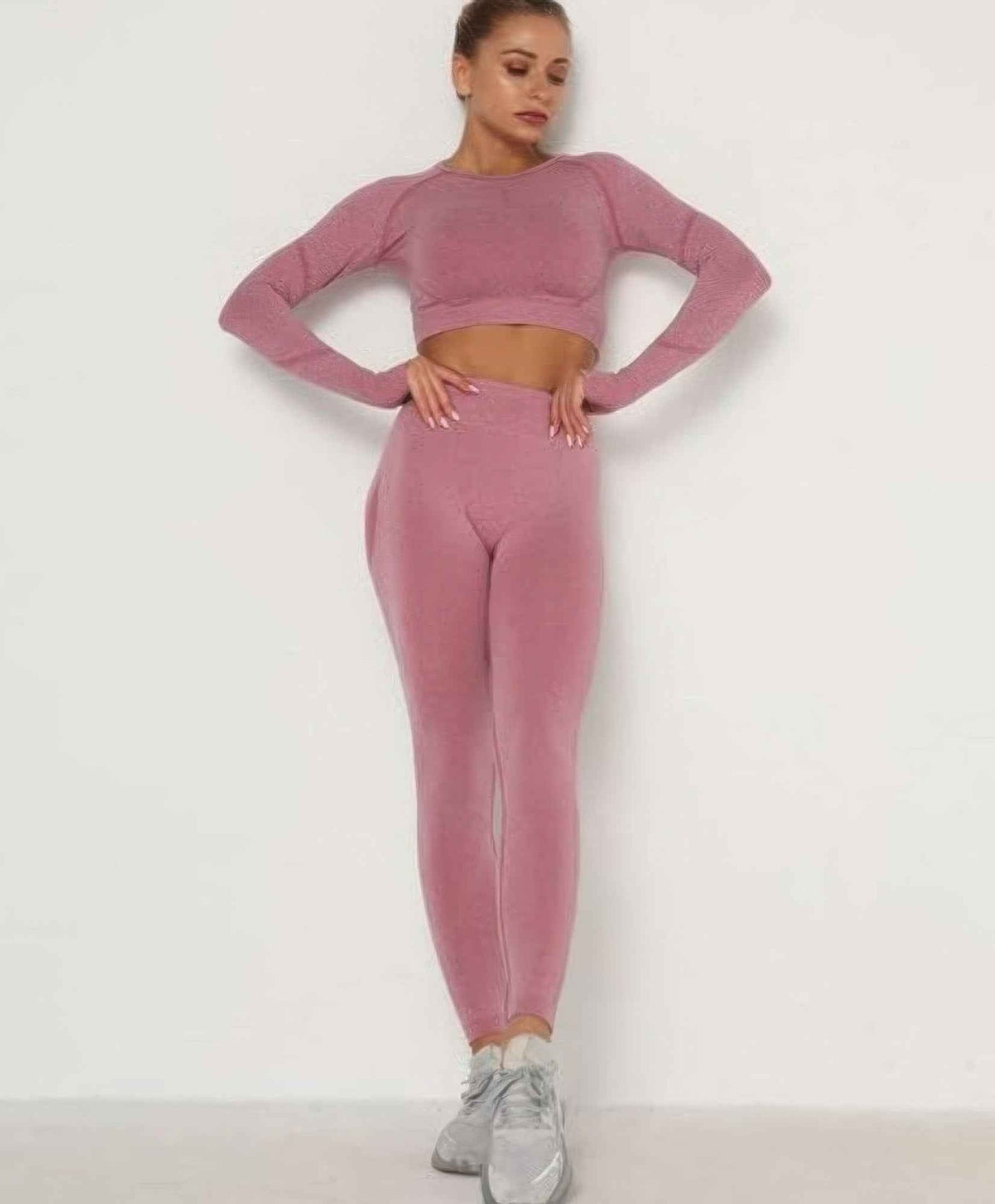 Seamless Top Leggings Set