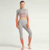 Stripe Seamless Yoga Set