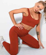 Ribbed Two Piece Activewear Set