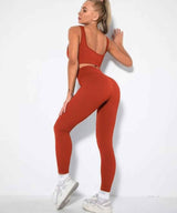 Ribbed Two Piece Activewear Set