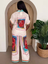 Rosa Frame Button-up Resort Set