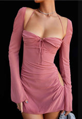 Peek Hole Mini Dress