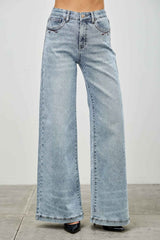 High Rise Wide Leg